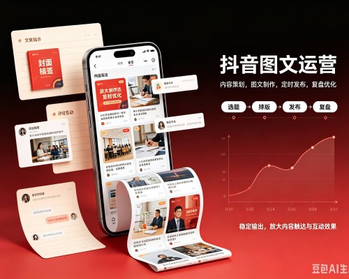 京口抖音图文代运营服务
